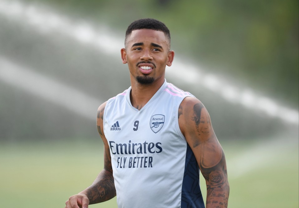 Arsenal ace Gabriel Jesus has hit the ground running ever since his arrival