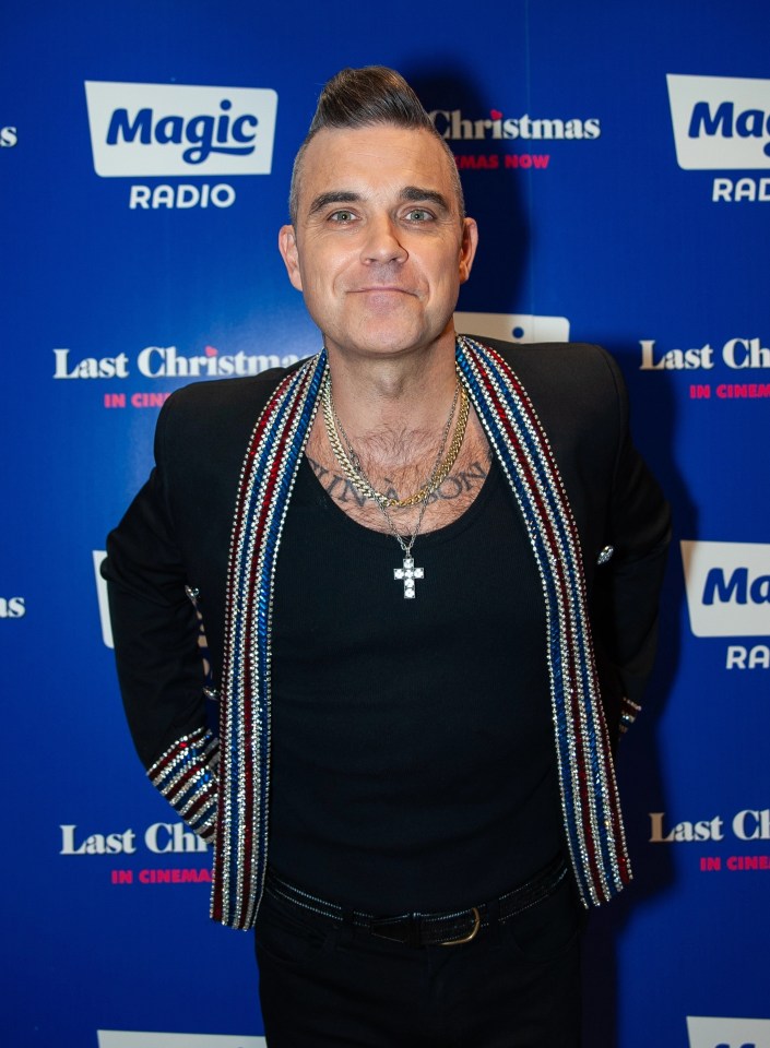 Robbie Williams reveals a shock new career despite launching his latest album and developing a film biopic