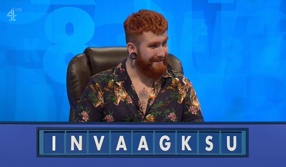 Contestant looked flustered as he says the word 'vagina'