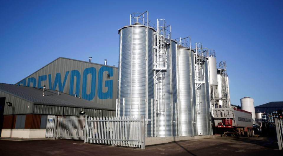 BrewDog brewery and HQ near Aberdeen