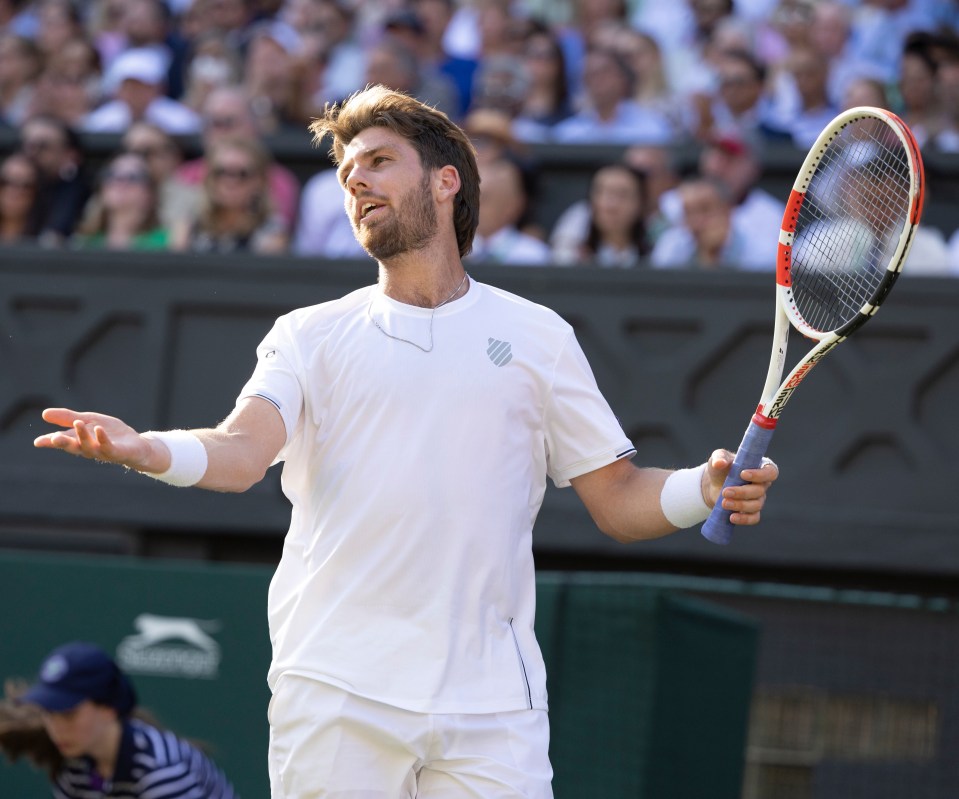 Cameron Norrie was beaten by Novak Djokovic in the Wimbledon semi-final