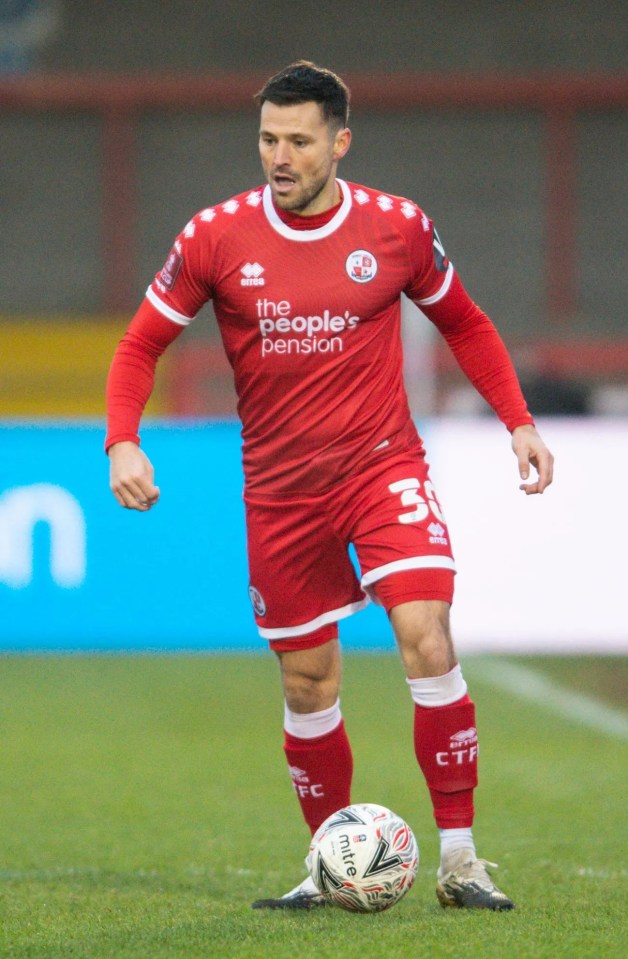 Crawley Town's Mark Wright