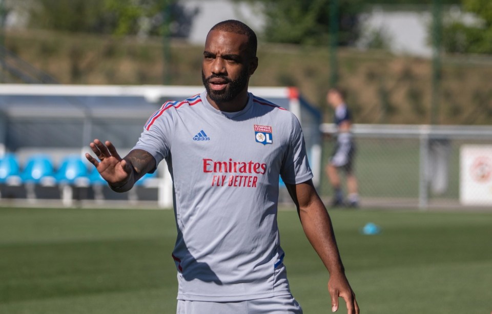 Lacazette returned to Lyon earlier in the summer after his Arsenal contract expired