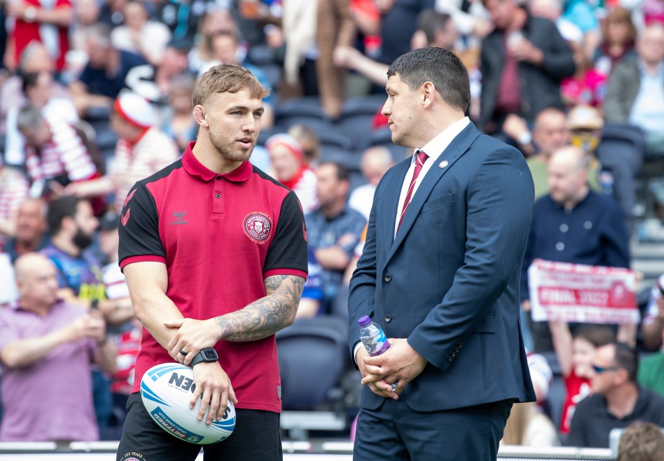 Powell missed Wigan's Challenge Cup semi-final and final victories as a result