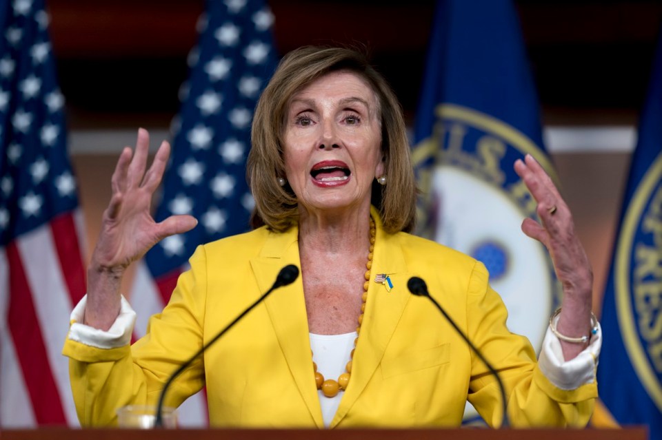 US Speaker of the House Nancy Pelosi is set to visit Taiwan