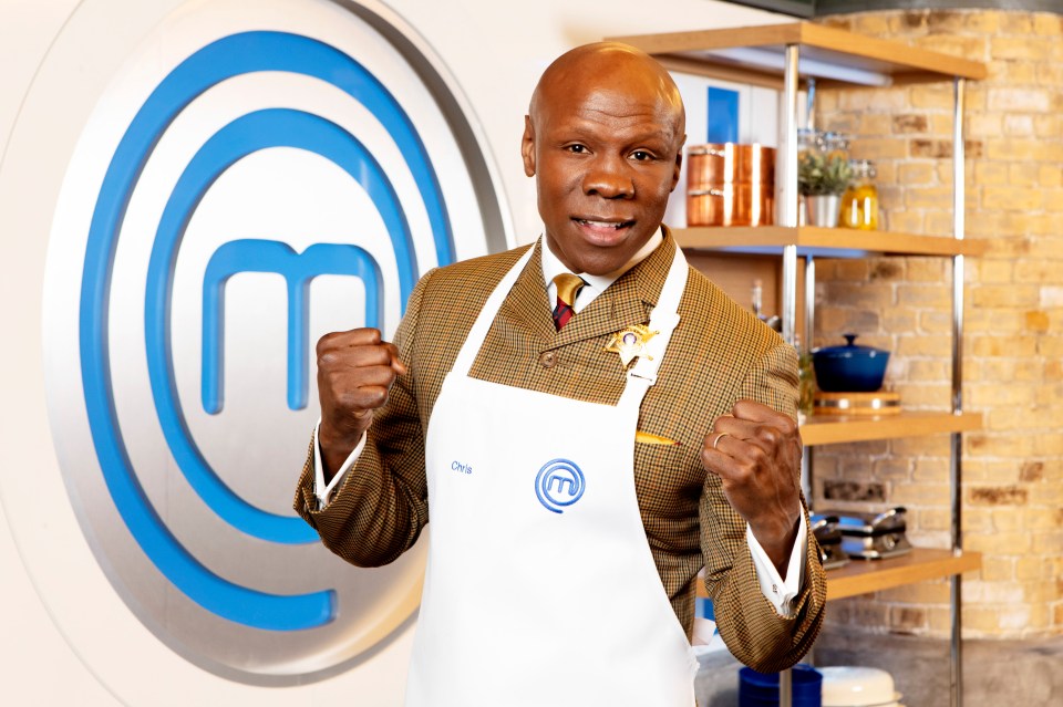 Boxing legend Chris Eubank is competing in MasterChef