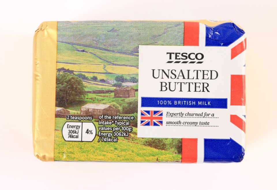 Tesco Unsalted Butter was our winner