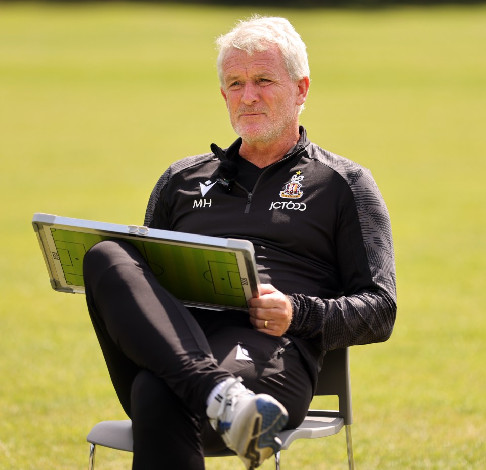 Bradford boss Mark Hughes is excited about the new season in League Two