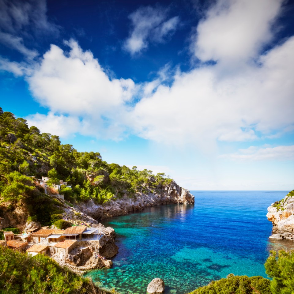 Enjoy the stunning views of Cala Deia