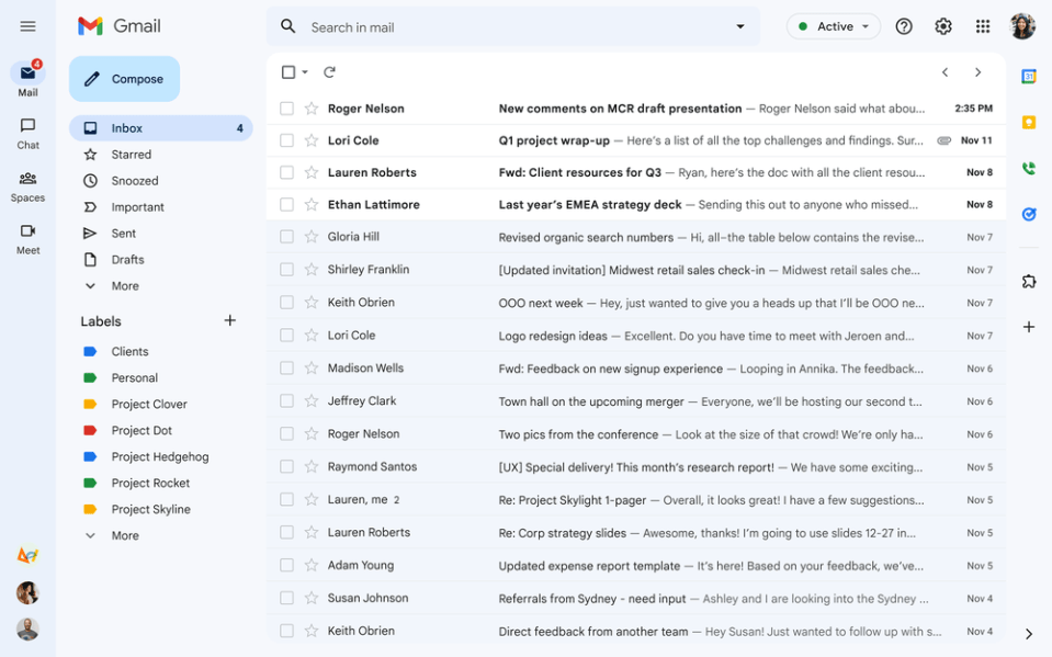 What your Gmail will look like from now on