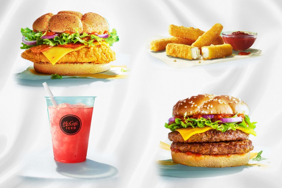 McDonald's has added four new items to the menu in the next few hours