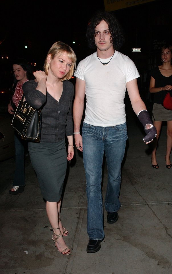 Renee Zellweger and rock star Jack White ended their turbulent relationship in 2004