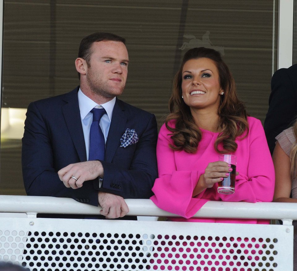 Wayne and Coleen at Aintree Racecourse