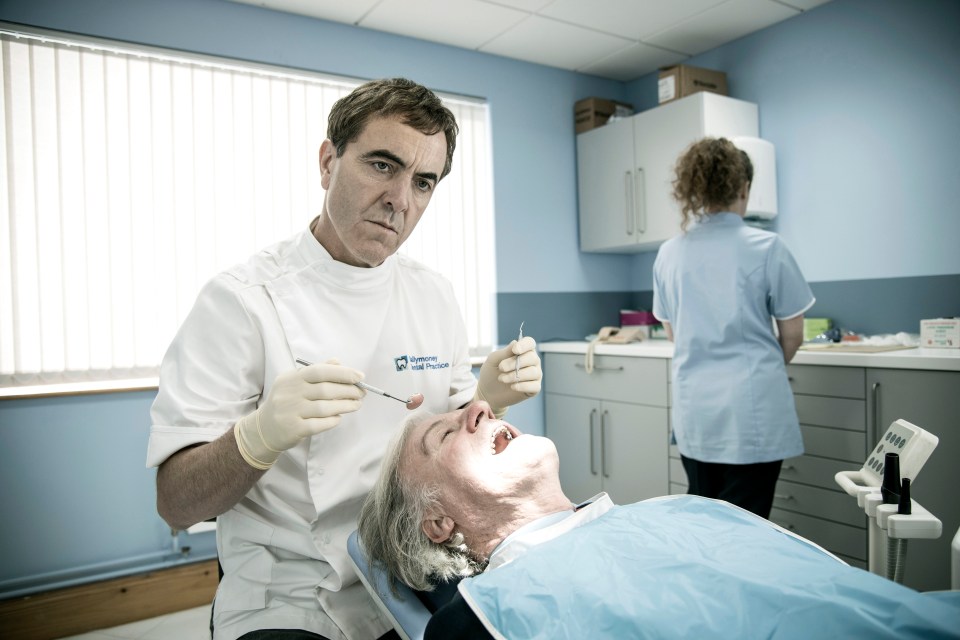 James Nesbitt played the disgraced dentist Colin Howell