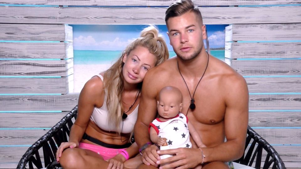 Olivia and Chris kept their baby in box once they got out of the villa