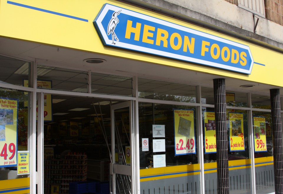 B&M also owns discount supermarket Heron Foods