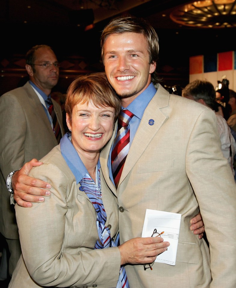 David Beckham and Baroness Tessa Jowell are pictured above in 2005 after being invited to the stage when winning the hosting rights of the 2012 Olympics