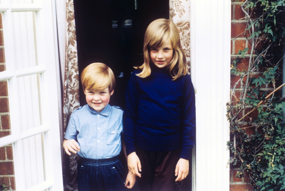 Diana pictured with Earl Spencer in 1968