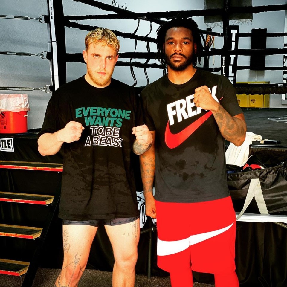 Jake Paul and Hasim Rahman Jr have sparred together before