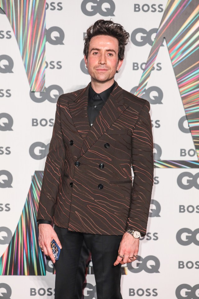 Radio presenter Nick Grimshaw was also at British Summertime Hyde Park