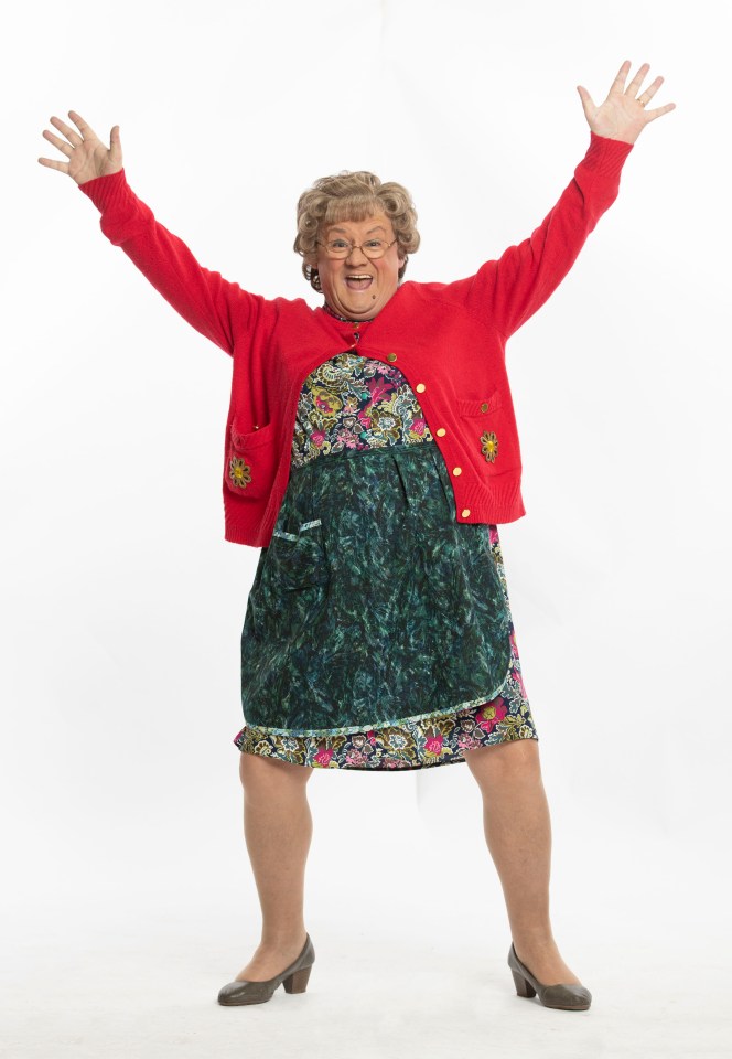 She dresses in dowdy cardigans and granny knickers, but groupies are desperate to date Irish comic Brendan O’Carroll’s alter ego Agnes Brown