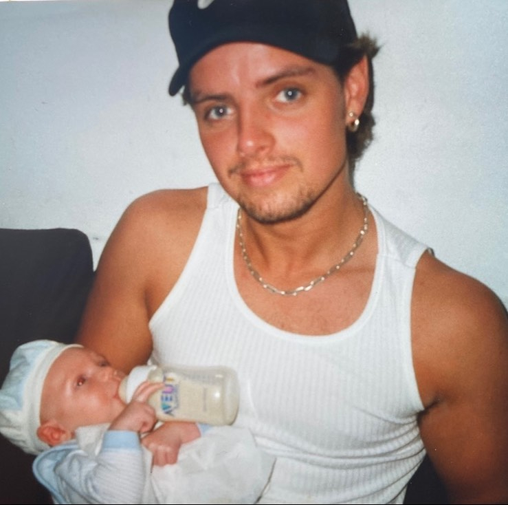 Keith marked his son's 25th birthday last year with an emotional throwback picture