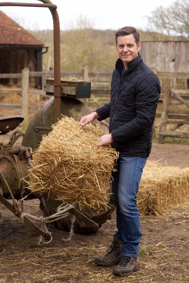 Matt Baker pitching in on Countryfile