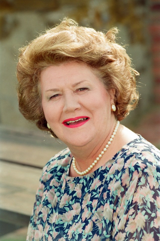 The actress, 93, played fan favourite character snobby Hyacinth Bucket