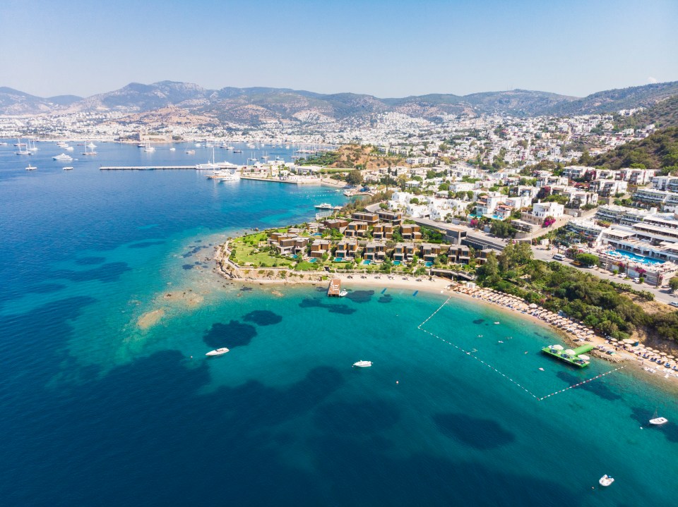 Bodrum — dubbed the 'Turkish Monte Carlo' — is in a region in the south-west of the country which hosts around 1.5 million British holidaymakers a year.