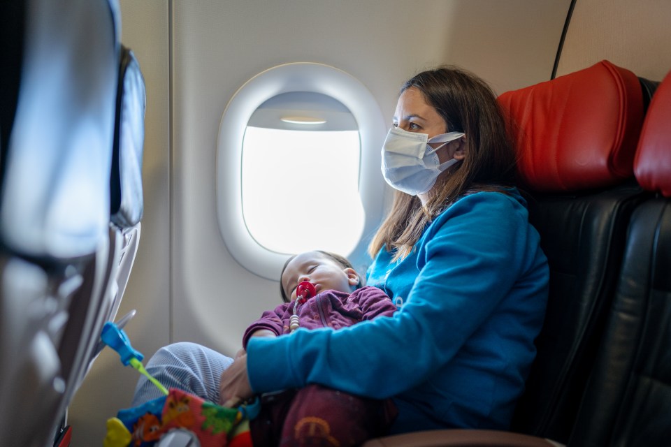 The mum reached out for advice about whether she should fly or not (stock image)