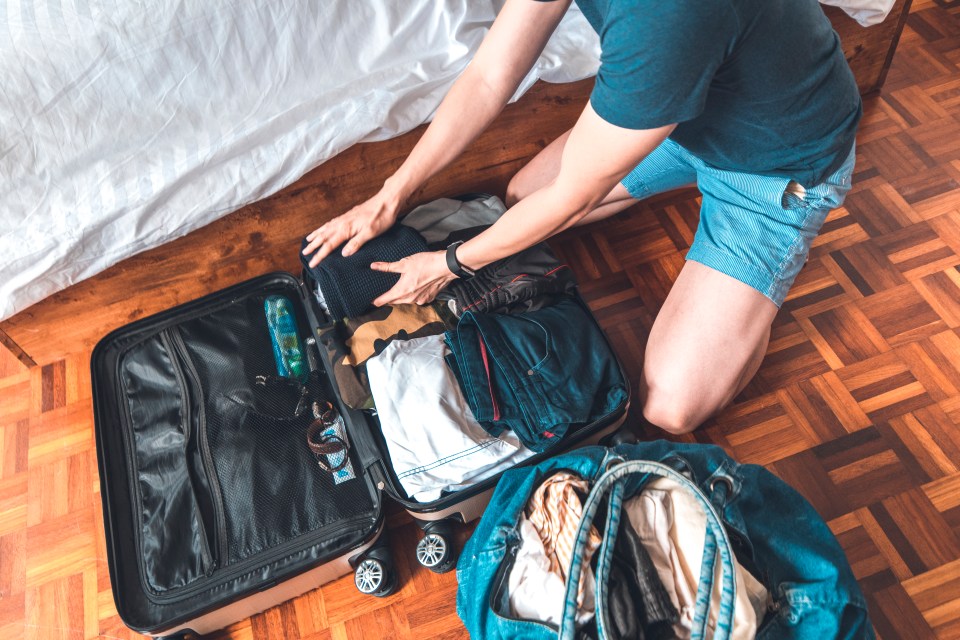 The RSPCA are advising people to check their suitcases before returning home