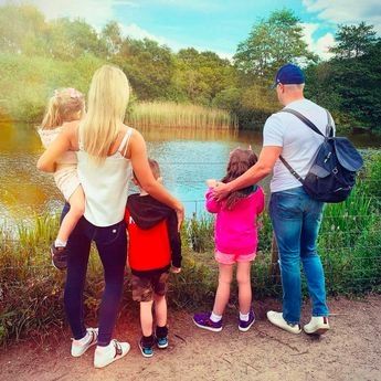 The couple share three children together