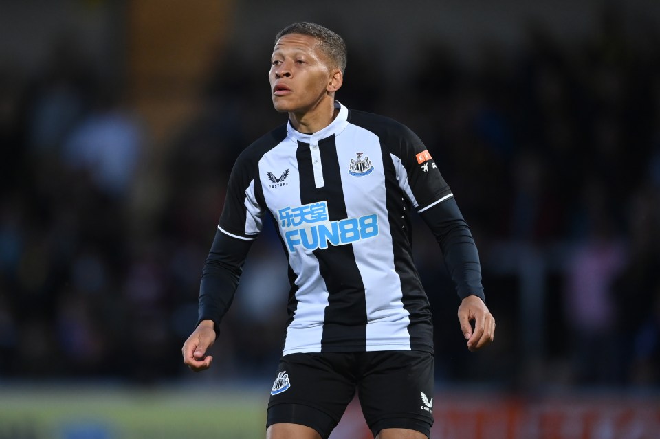 Newcastle striker Dwight Gayle is on his way to Stoke City after partially completing a medical with the Championship side