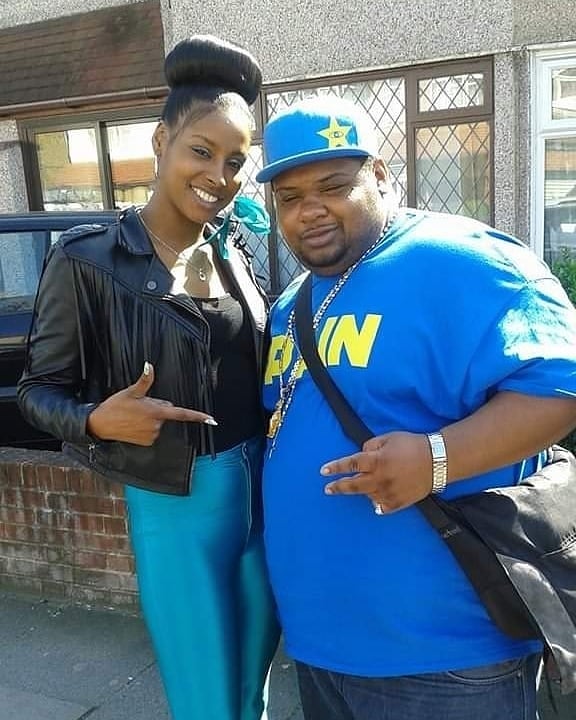 Sherrell with rapper Big Narstie, who she appeared with in a music video