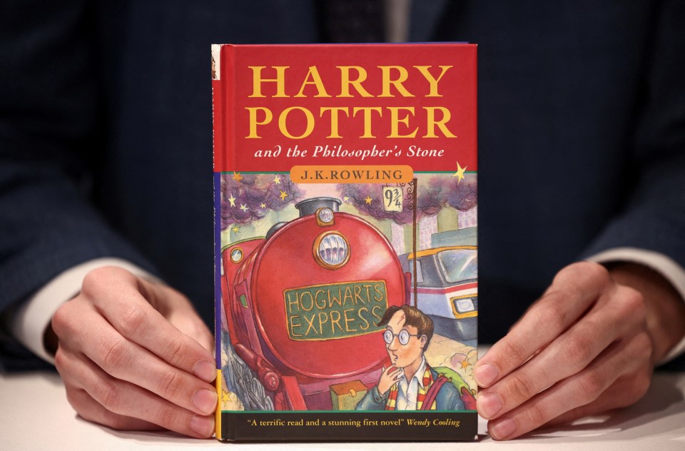 A teacher found a rare first edition Harry Potter book in a charity shop