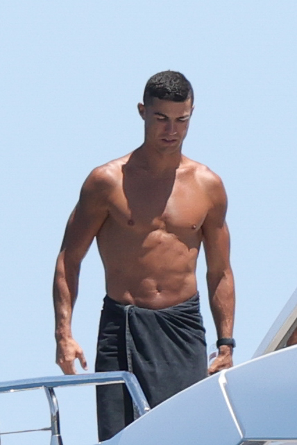 Cristiano Ronaldo has been holidaying in Majorca but is now wanted back at Man Utd