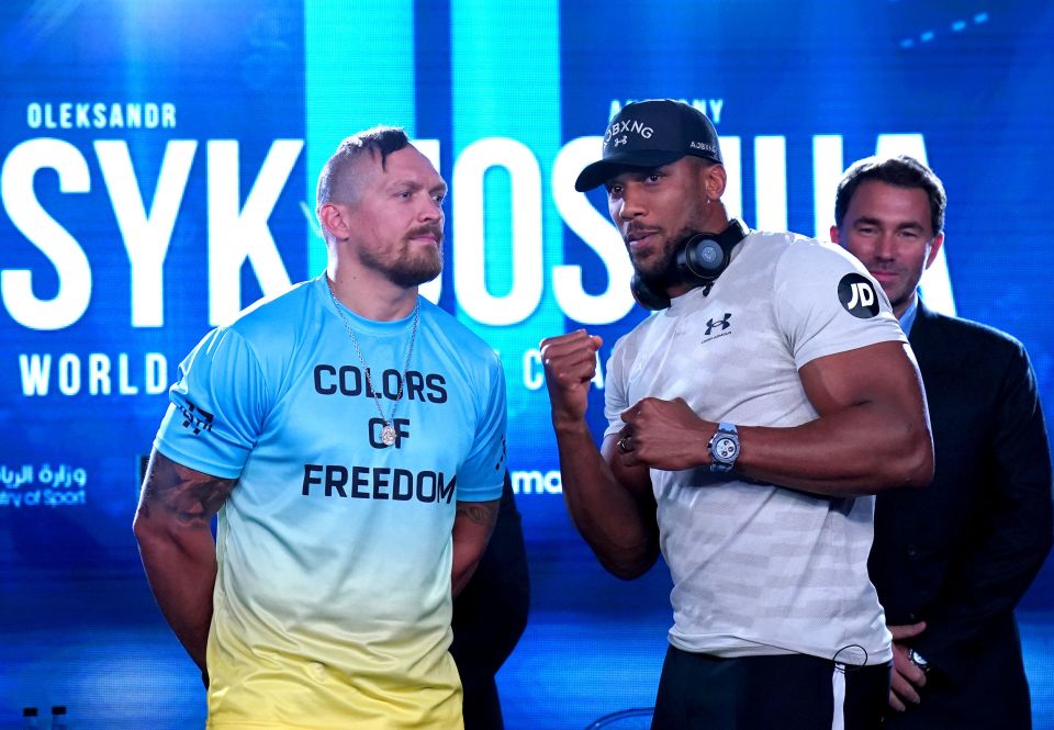 Oleksandr Usyk and Anthony Joshua rematch on August 20 in Saudi Arabia