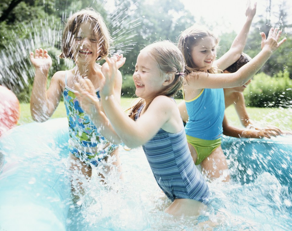  Always watch kids when they are in the paddling pool