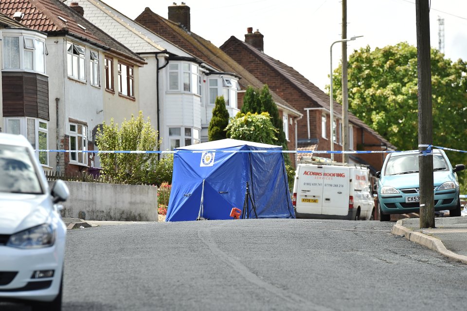 Five people were arrested on suspicion of murder