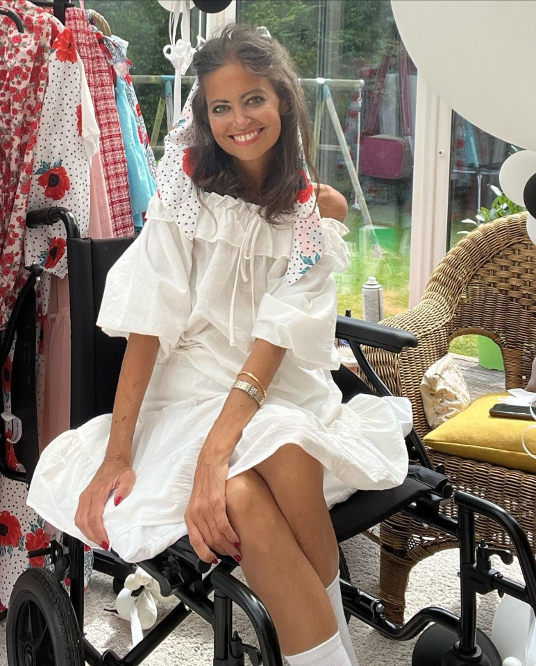 Deborah pictured in her In The Style clothing range