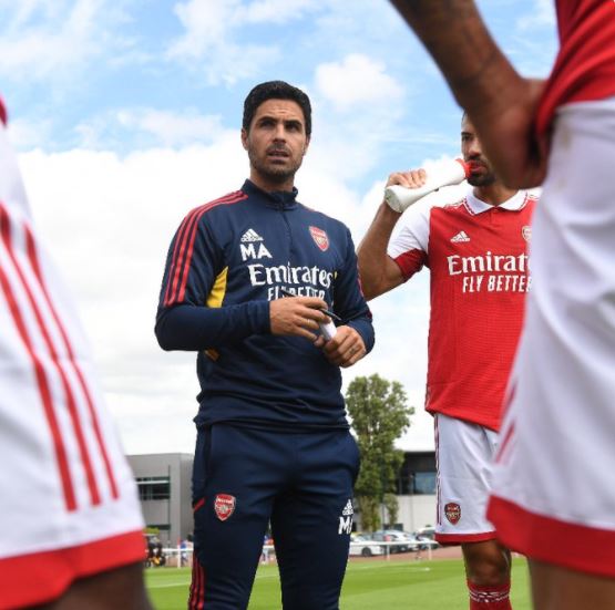 Mikel Arteta's Arsenal side beat Ipswich 5-1 in a behind-closed-doors clash at London Colney