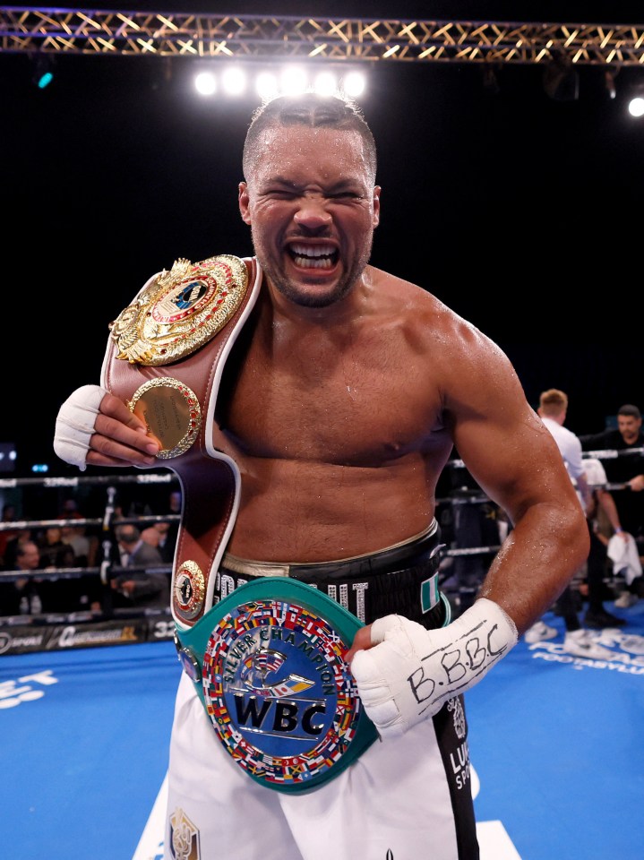 Joe Joyce is in line to fight the winner between Anthony Joshua and Oleksandr Usyk