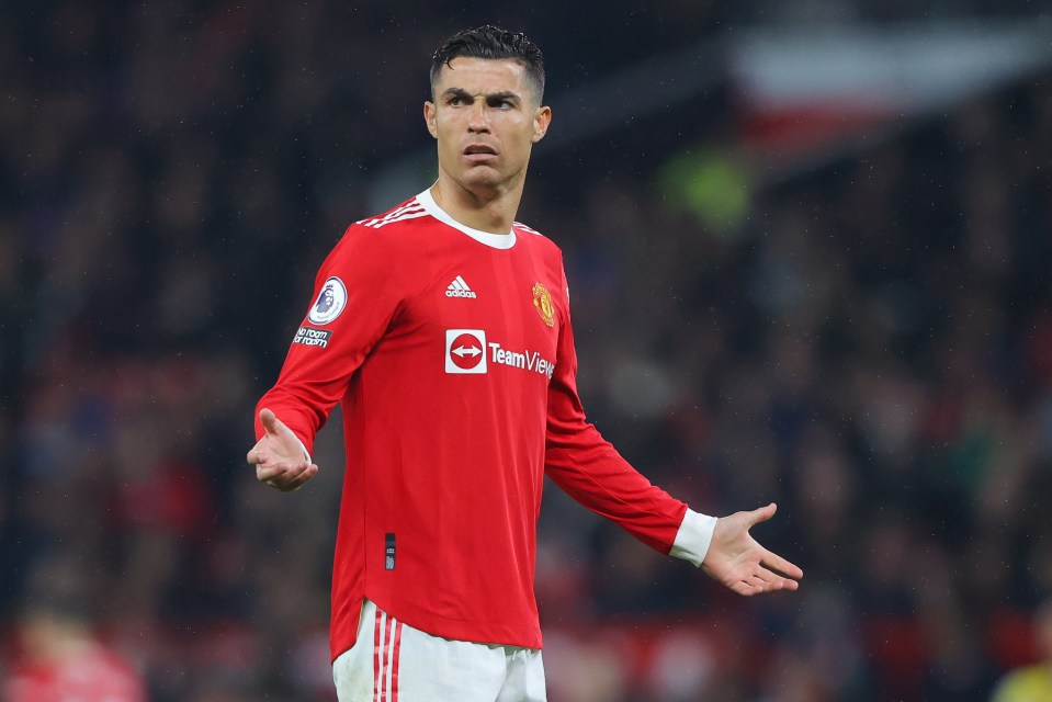  Ronaldo is in his second spell at Man Utd