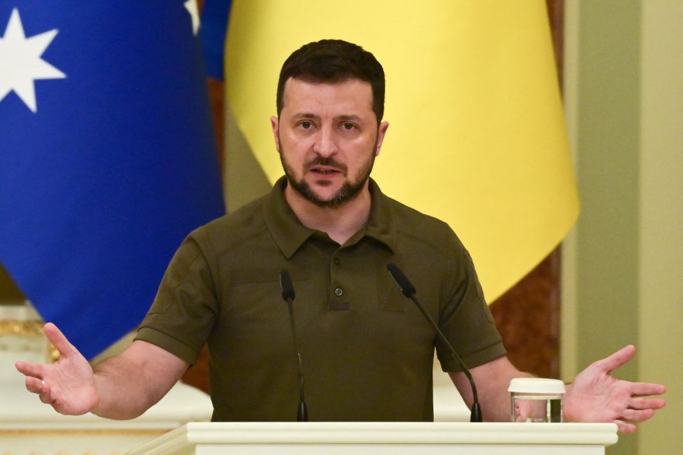 President Zelensky said: 'We will return thanks to our tactics, thanks to the increase in the supply of modern weapons. Ukraine does not give anything up'