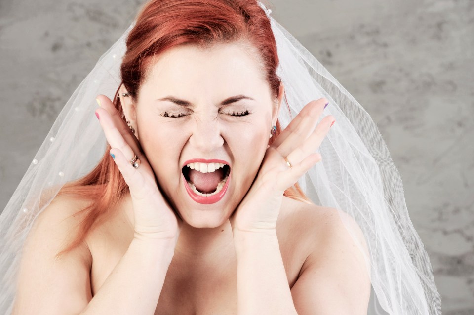 A bride-to-be was left furious when a wedding guest revealed what she was planning to wear on her big day. Pictured, stock image