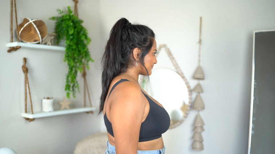 The 'Fits everybody' bra was a winner for Sonali