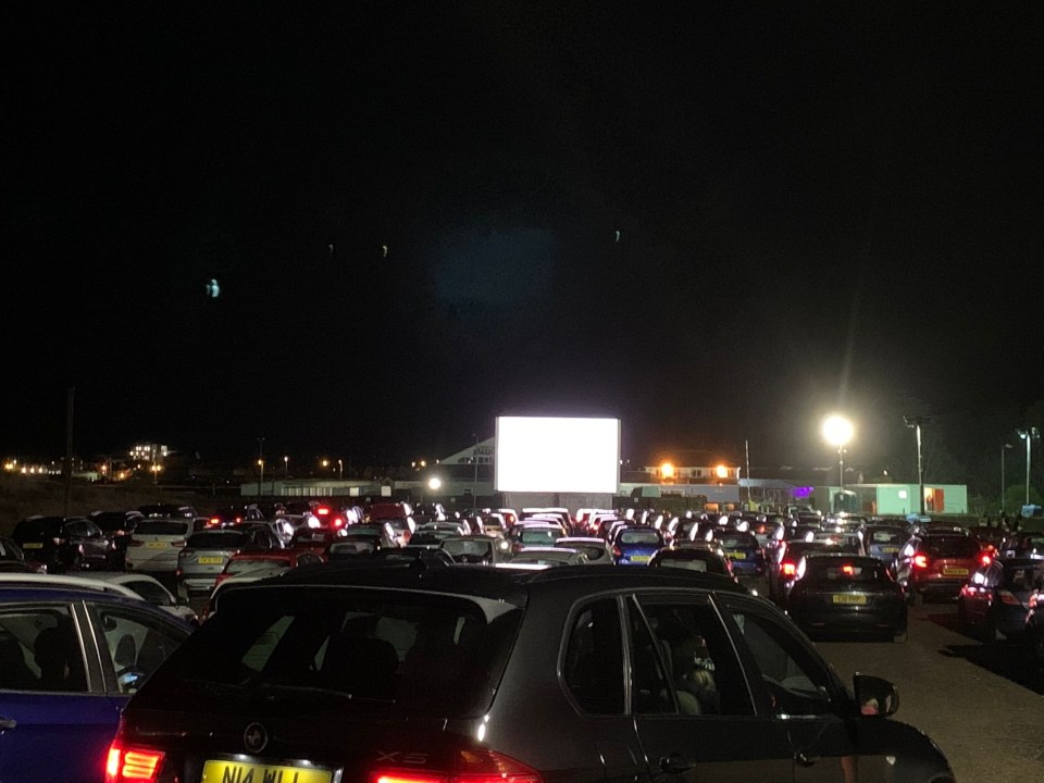 The open-air movie theatre in south Wales was a hit - until the pandemic created some issues