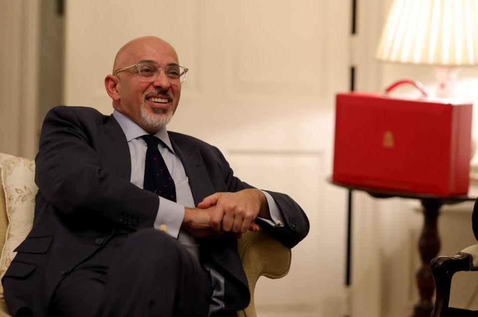 New Chancellor Nadhim Zahawi in his office of No11 Downing Street