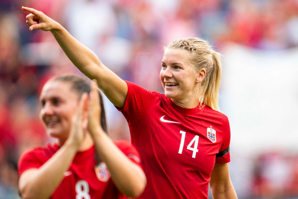 Ada Hegerberg and Man United's Vilde Boe Risa are among the stars England may face when they play Norway