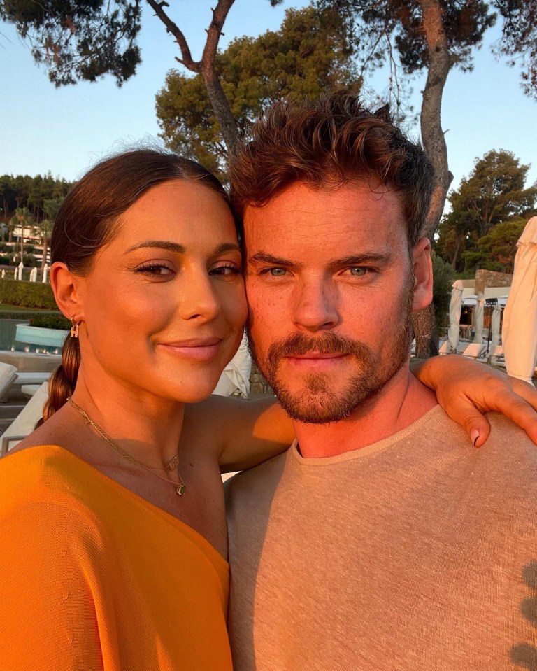 Louise Thompson as opened up on her fiancé Ryan's mental health struggles